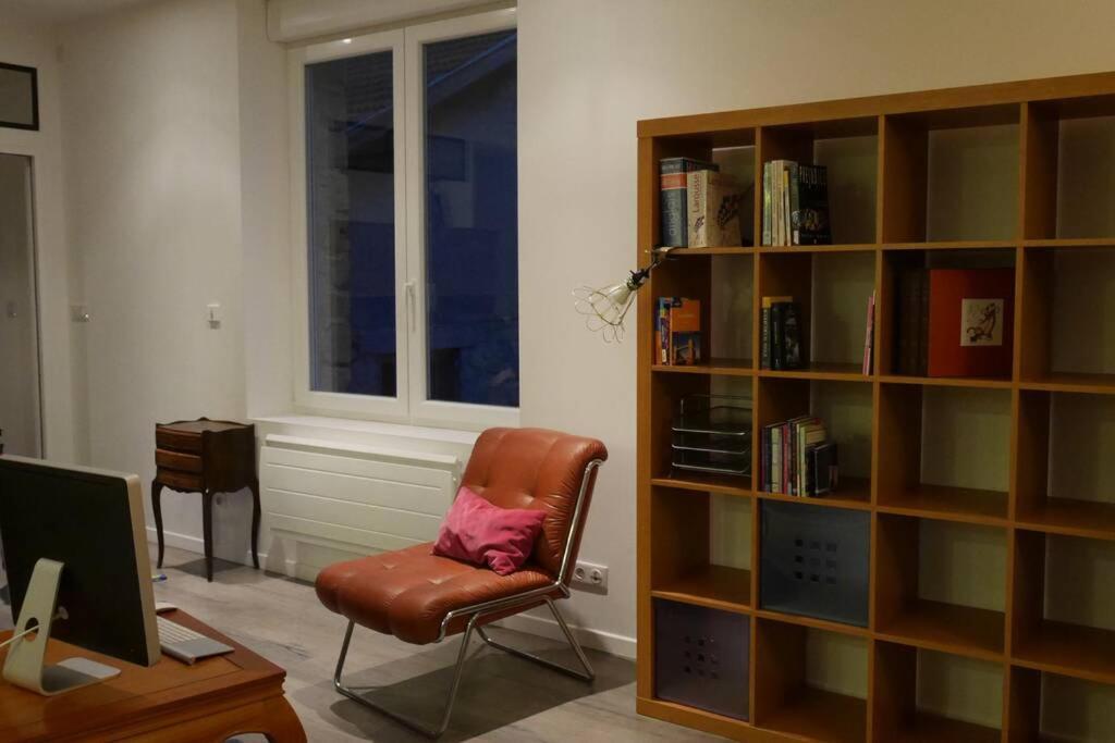 Appartement Superbe Loft 100m2 Proche Cathédrale avec Parking à Reims Extérieur photo