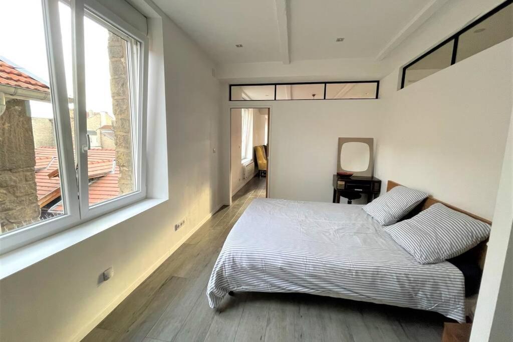 Appartement Superbe Loft 100m2 Proche Cathédrale avec Parking à Reims Extérieur photo